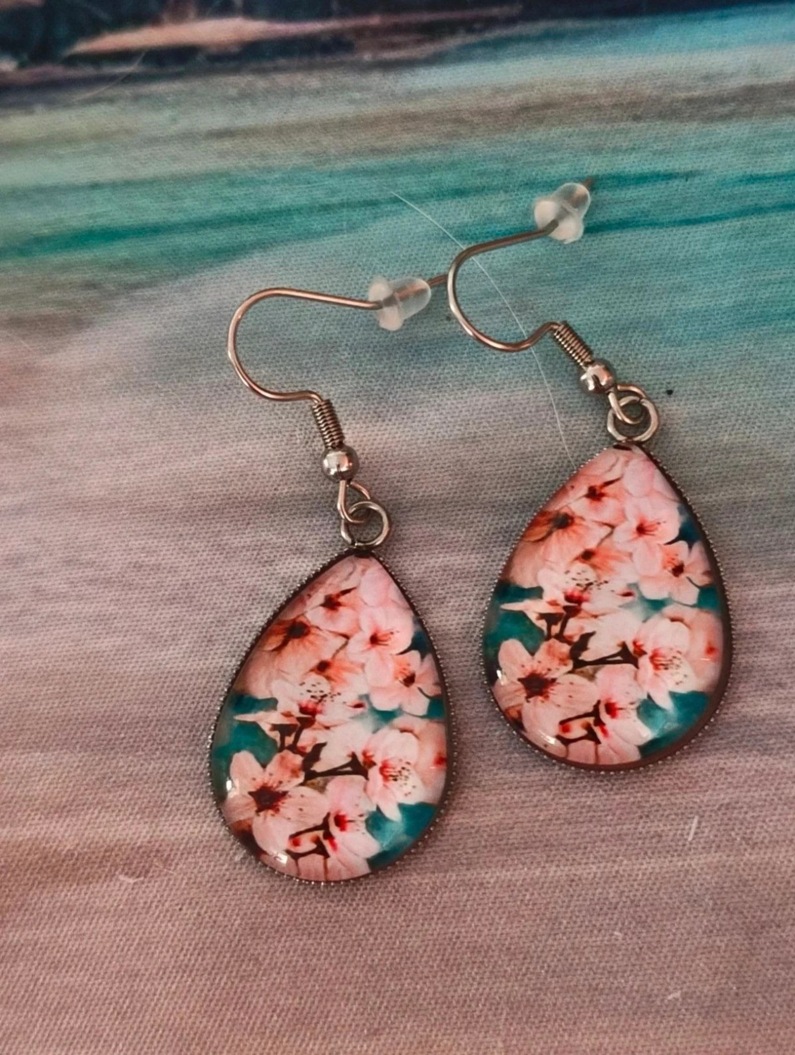 Pendientes vintage de flores – photo 2